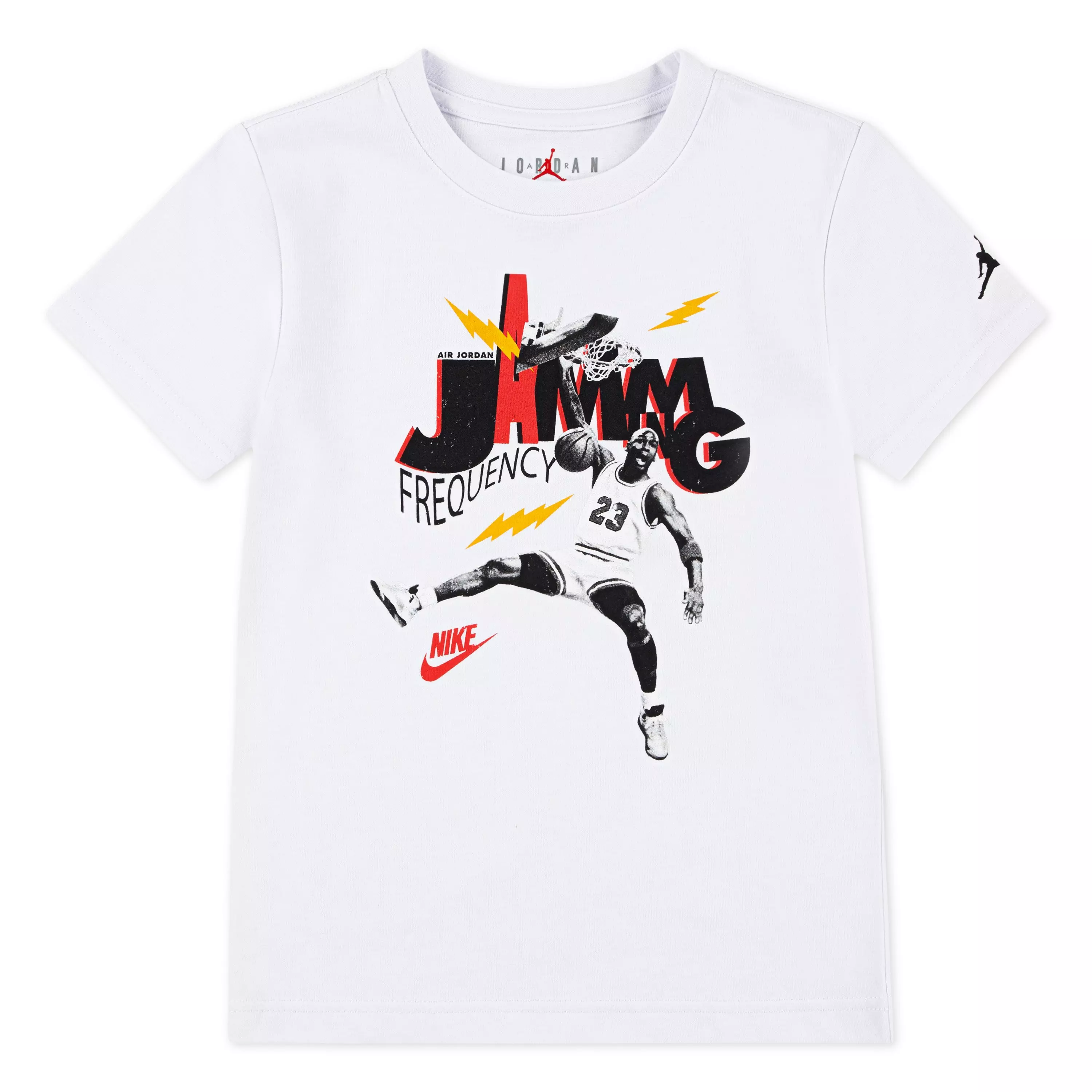 激レア MICHAEL JORDAN TO THE MAX Tシャツ　白 Jordan Big Boys' MJ Jamming Tee - Cotton Graphic | Hibbett